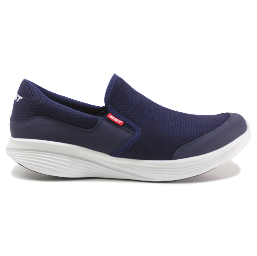 MBT Modena III Leather Textile Womens Shoes#color_navy