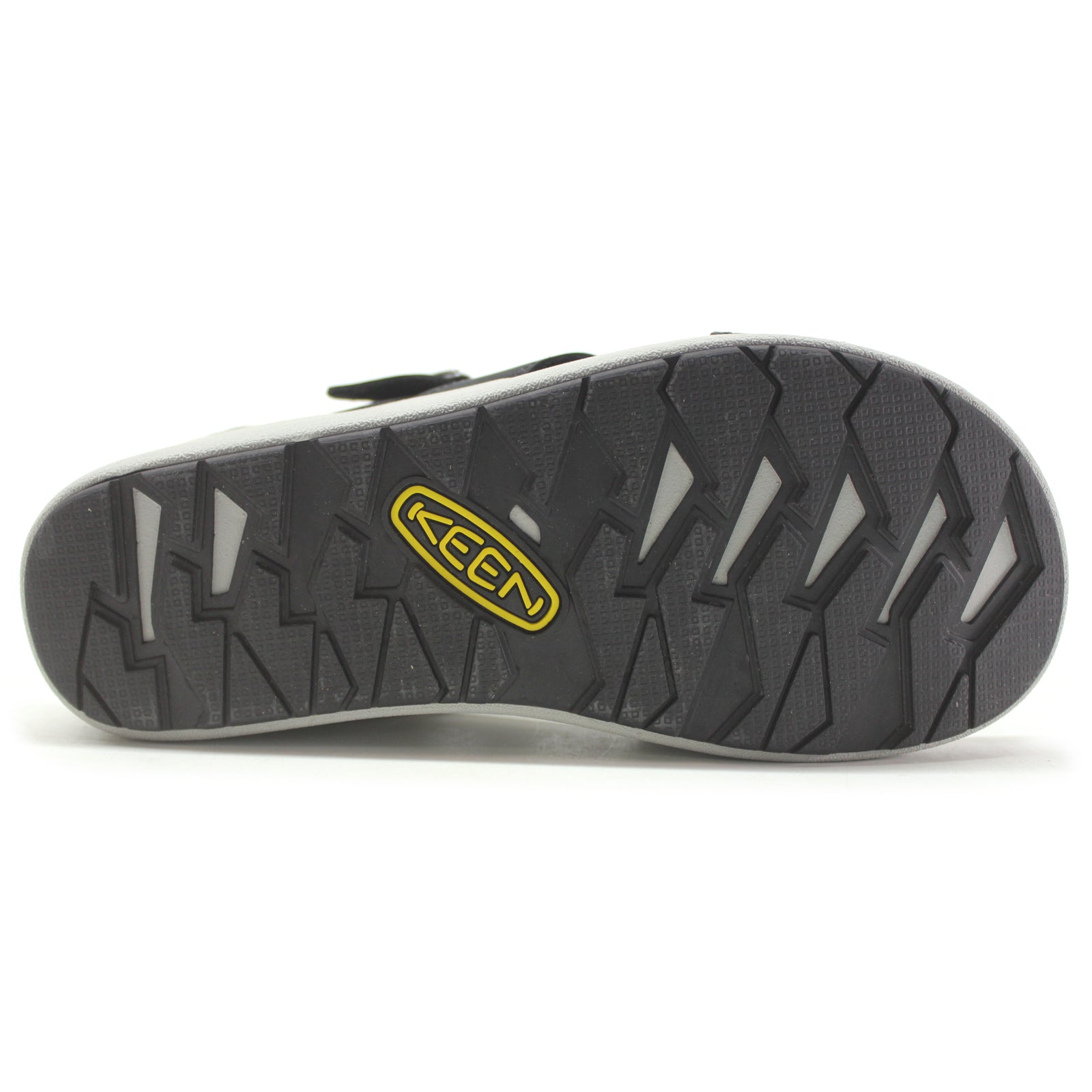 Keen Ellecity Backstrap Nubuck Leather Womens Sandals#color_black drizzle