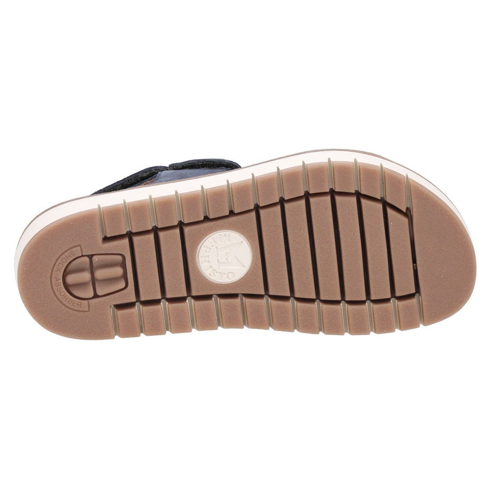 Mephisto Belona Leather Womens Sandals#color_jeans blue