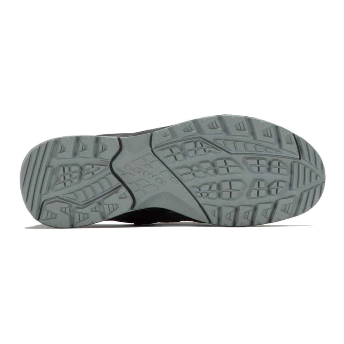 Lowa Sirkos Evo GTX Mid Suede Textile Womens Boots#color_anthracite ice blue