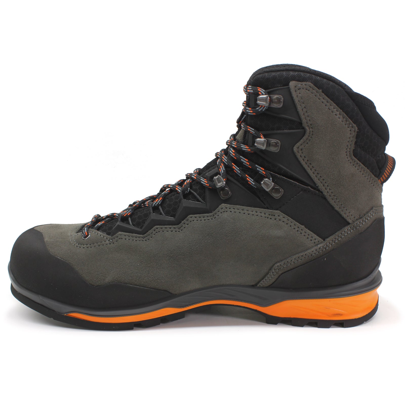 Lowa Cadin II GTX Mid Suede Textile Mens Boots#color_anthracite flame