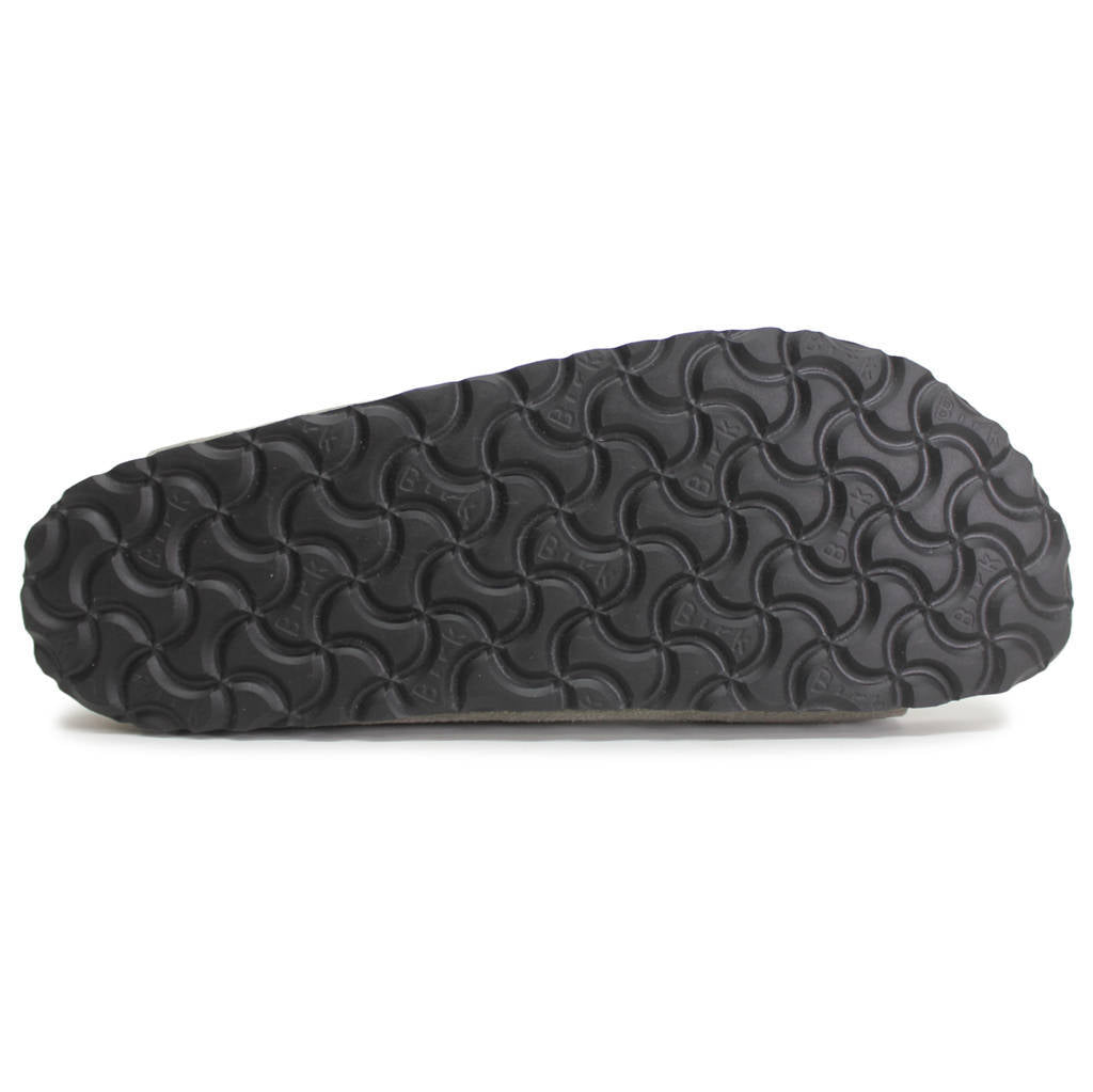 Birkenstock Arizona BS Suede Leather Unisex Sandals#color_stone coin