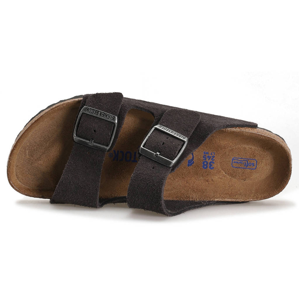 Birkenstock Arizona BS Suede Leather Unisex Sandals#color_velvet grey