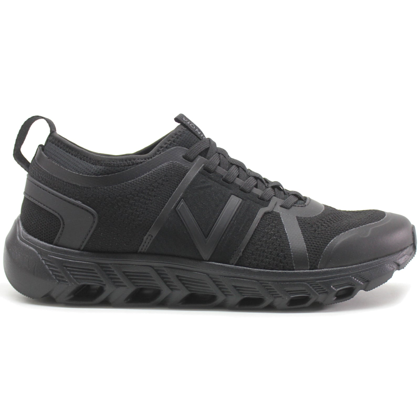 Vionic Captivate Synthetic Textile Womens Trainers#color_black