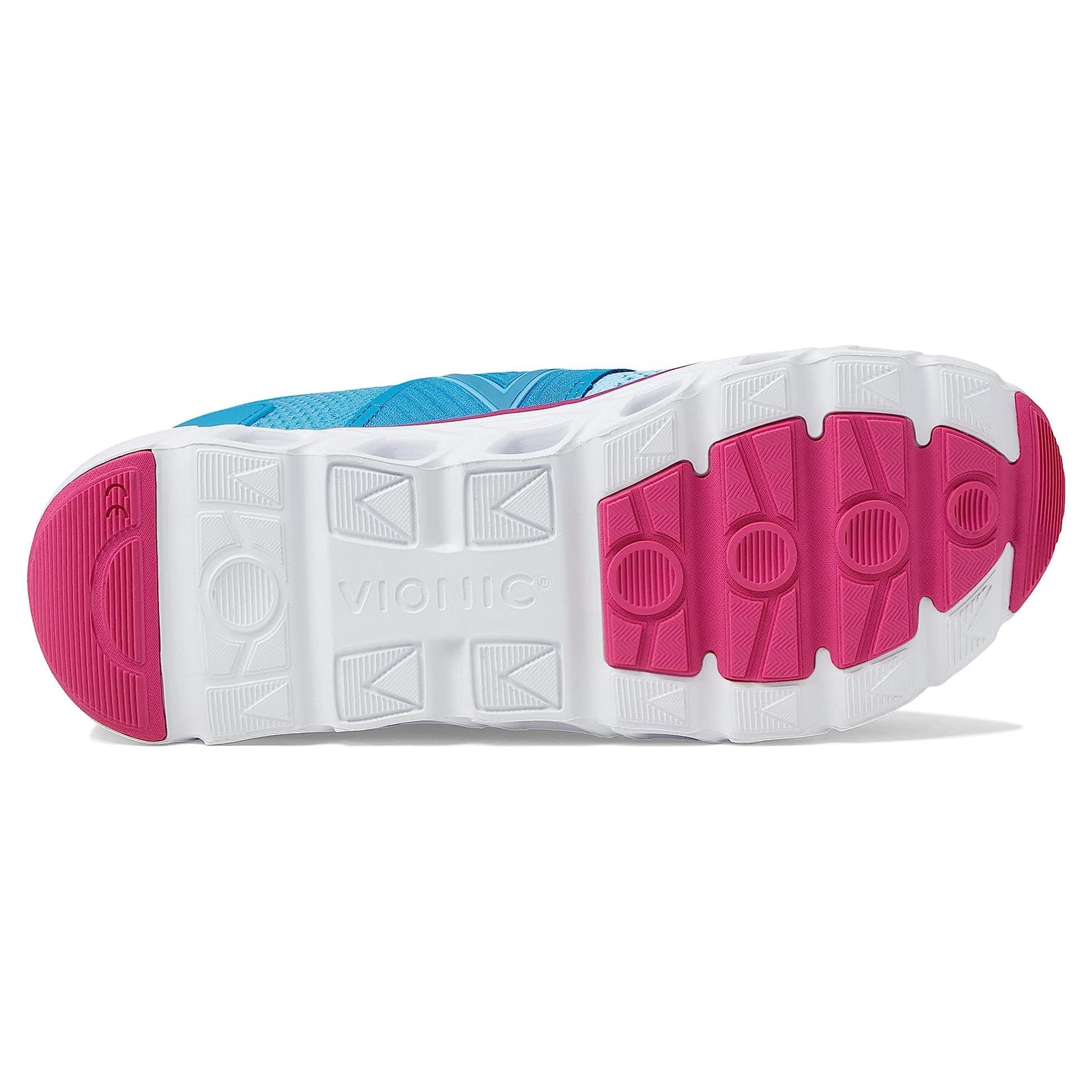 Vionic Captivate Synthetic Textile Womens Trainers#color_horizon blue