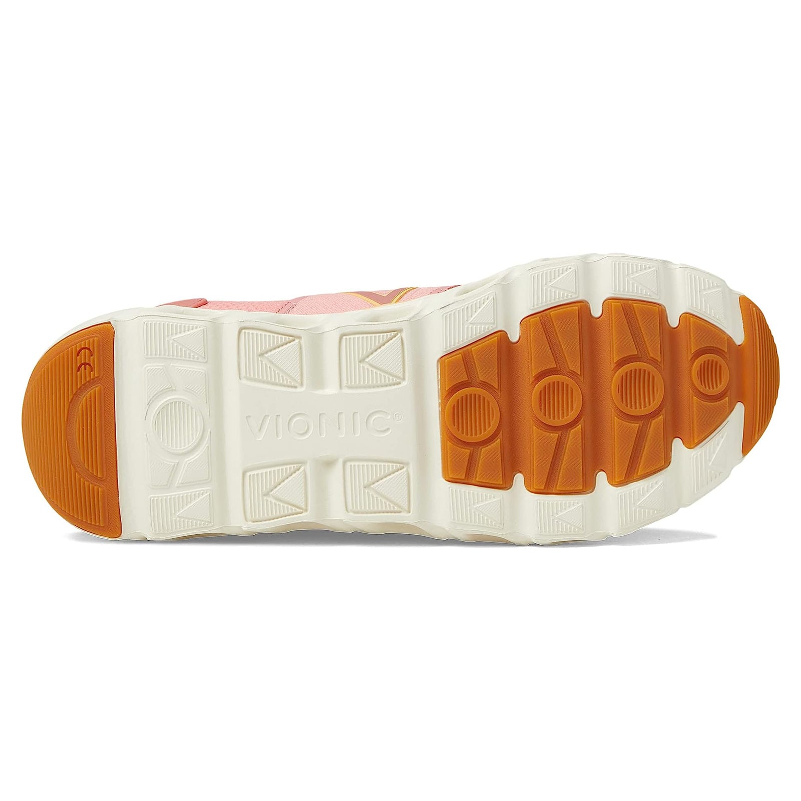 Vionic Captivate Synthetic Textile Womens Trainers#color_smoked salmon