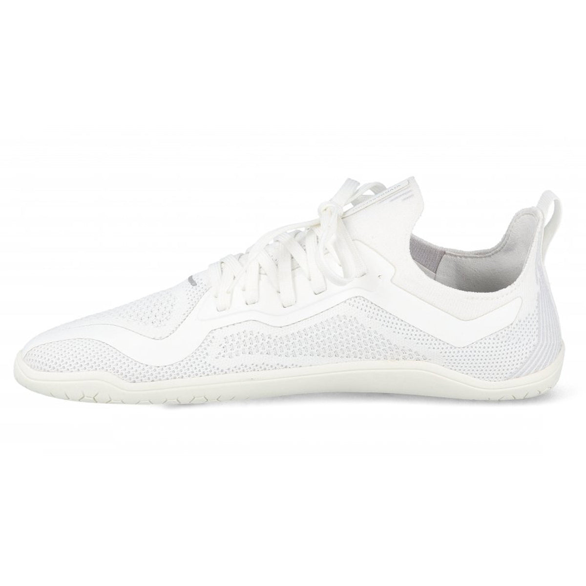 Vivobarefoot Primus Lite Knit 309304-05 Textile Synthetic Mens Trainers - Bright White - 47#color_bright white