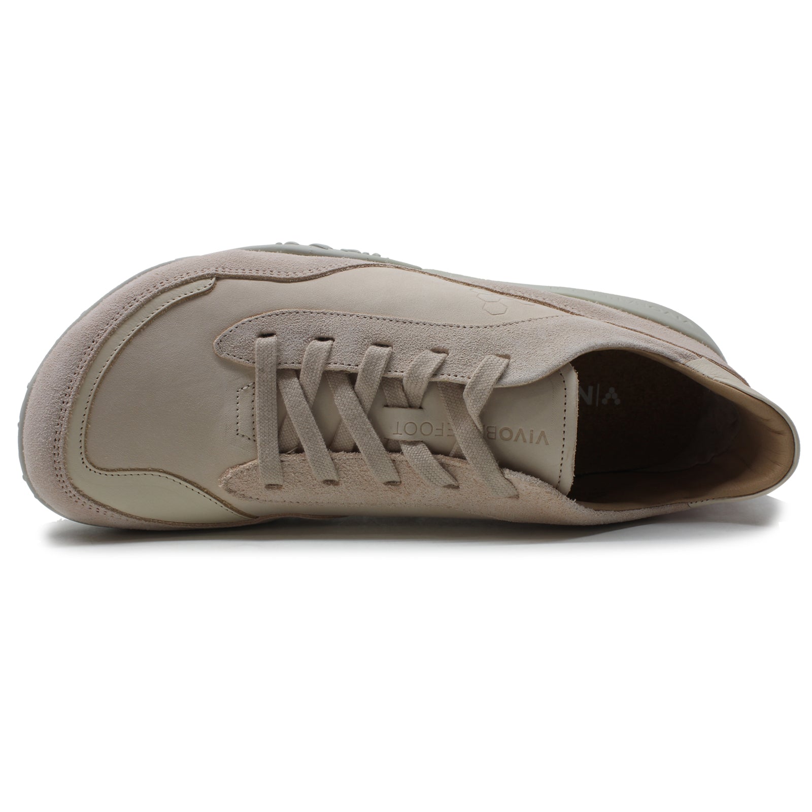 Vivobarefoot Novus Leather Womens Trainers#color_natural