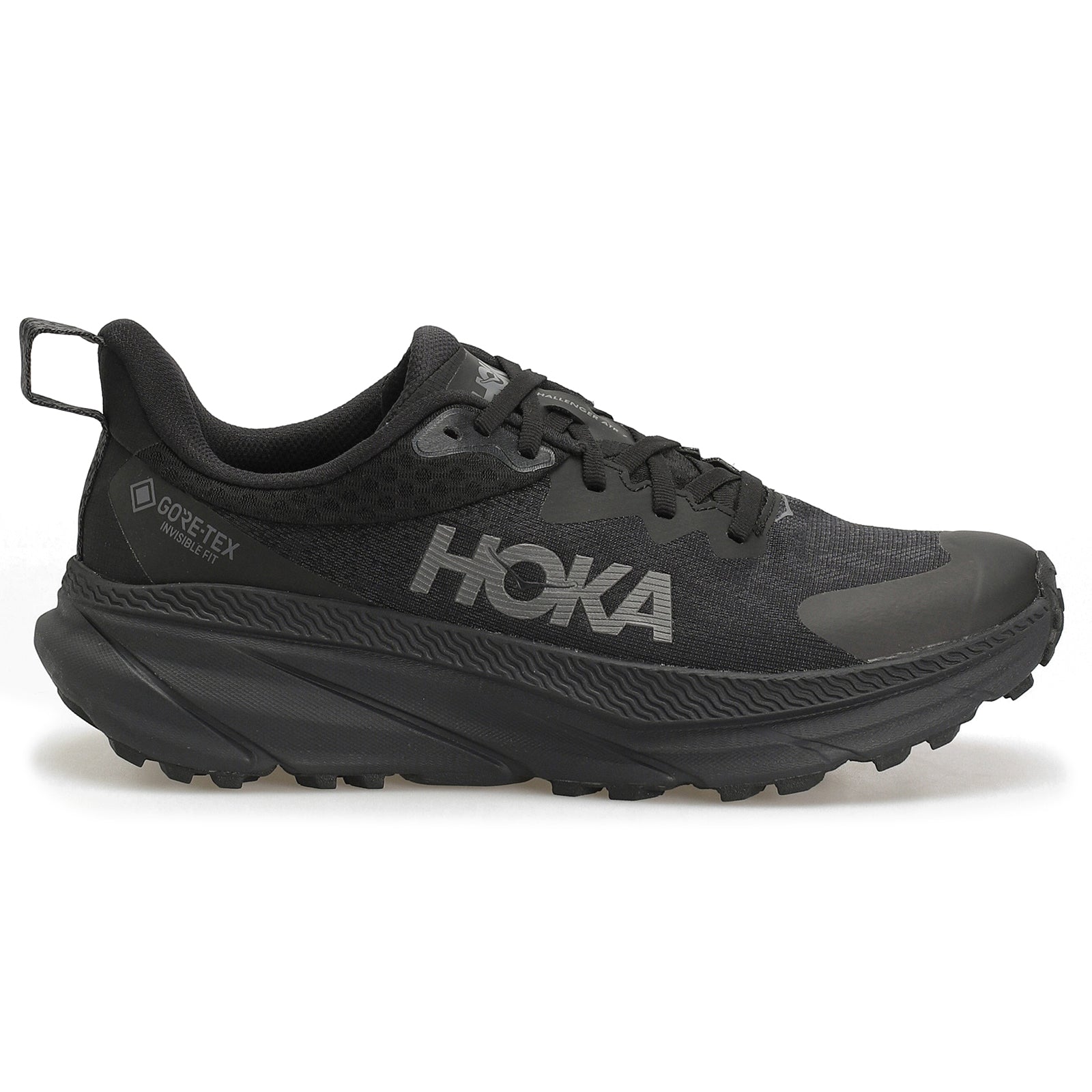 Hoka Challenger ATR 7 GTX Textile Synthetic Womens Trainers#color_black black