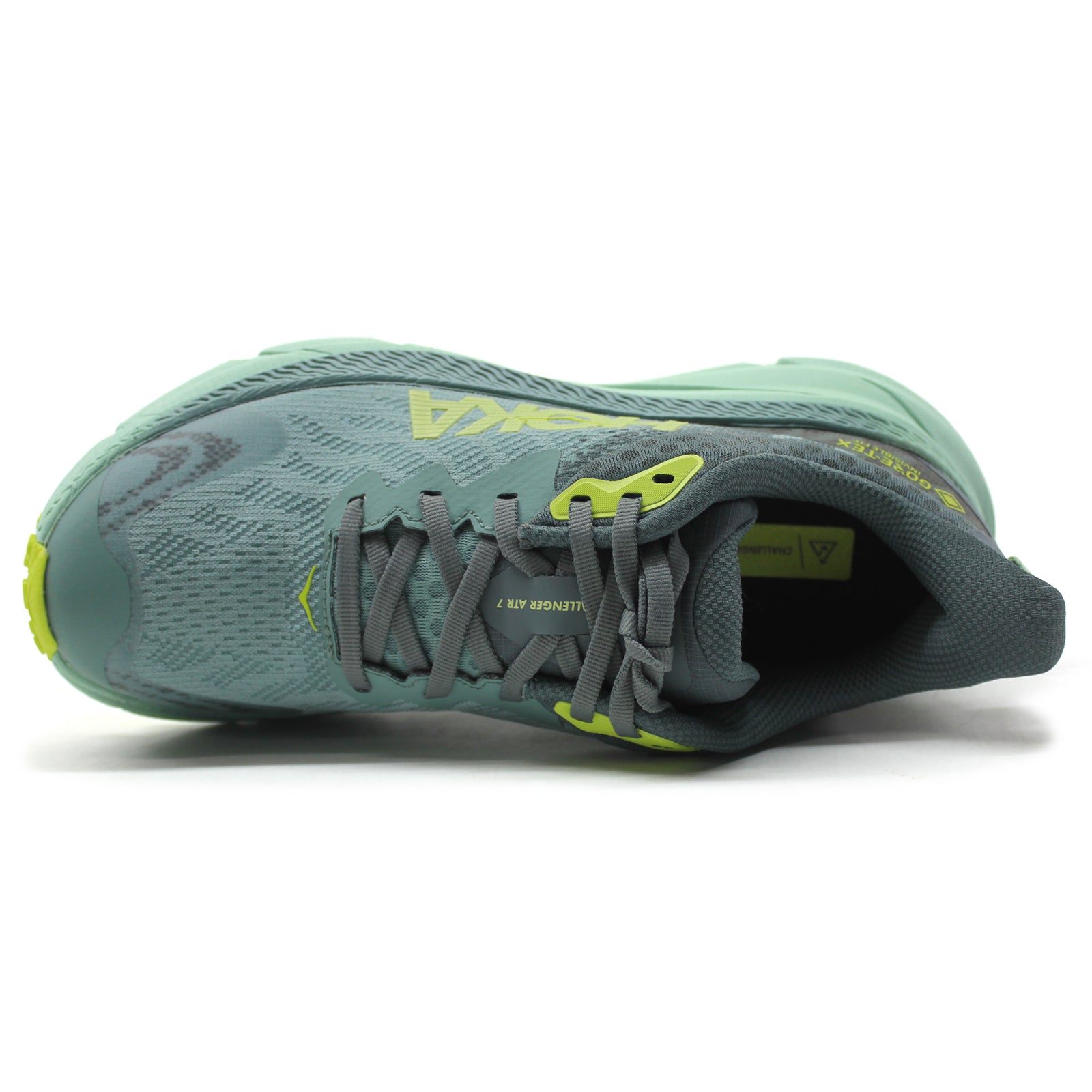 Hoka Challenger ATR 7 GTX Textile Synthetic Womens Trainers#color_trellis balsam green