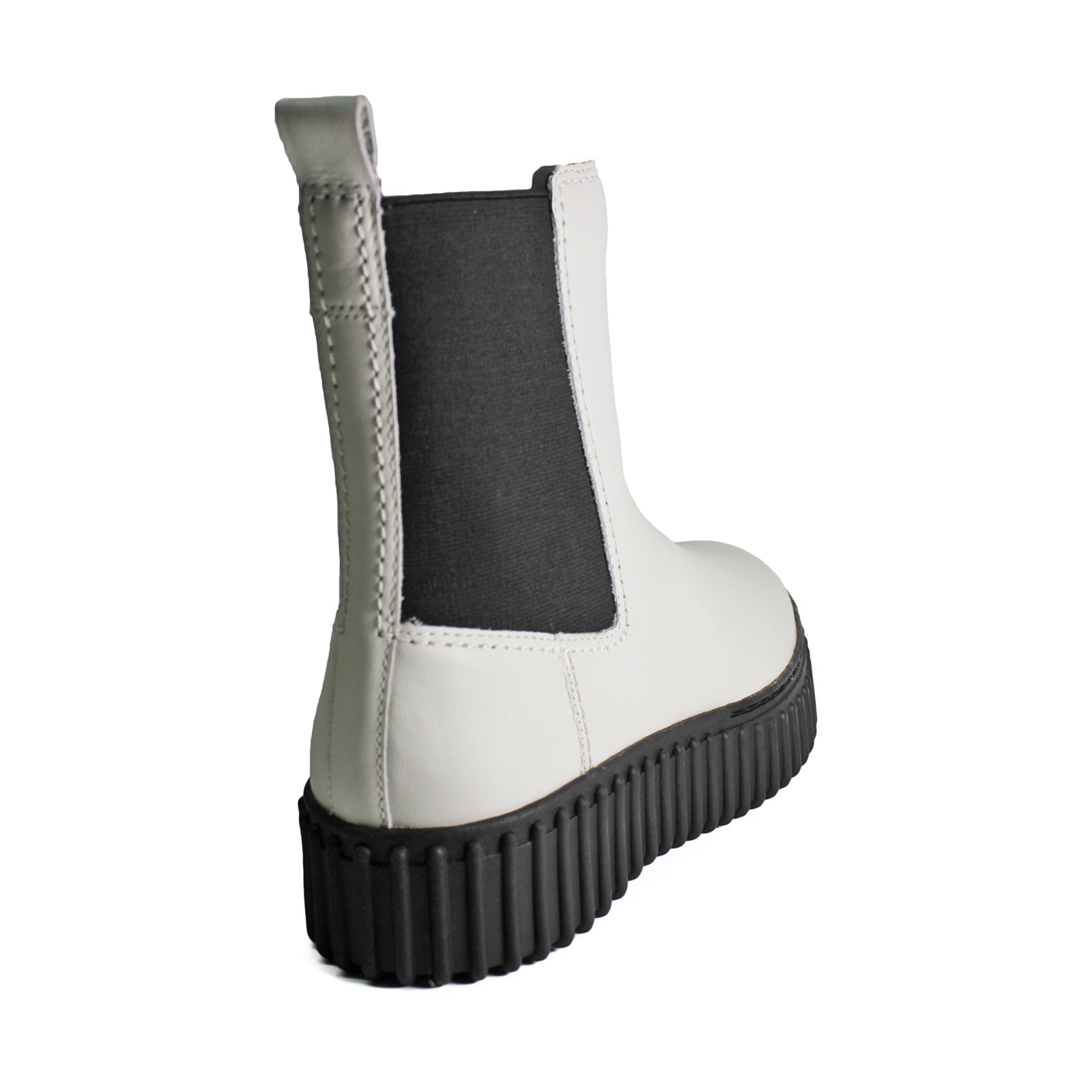 Clarks Torhill Maple Leather Womens Boots#color_off white