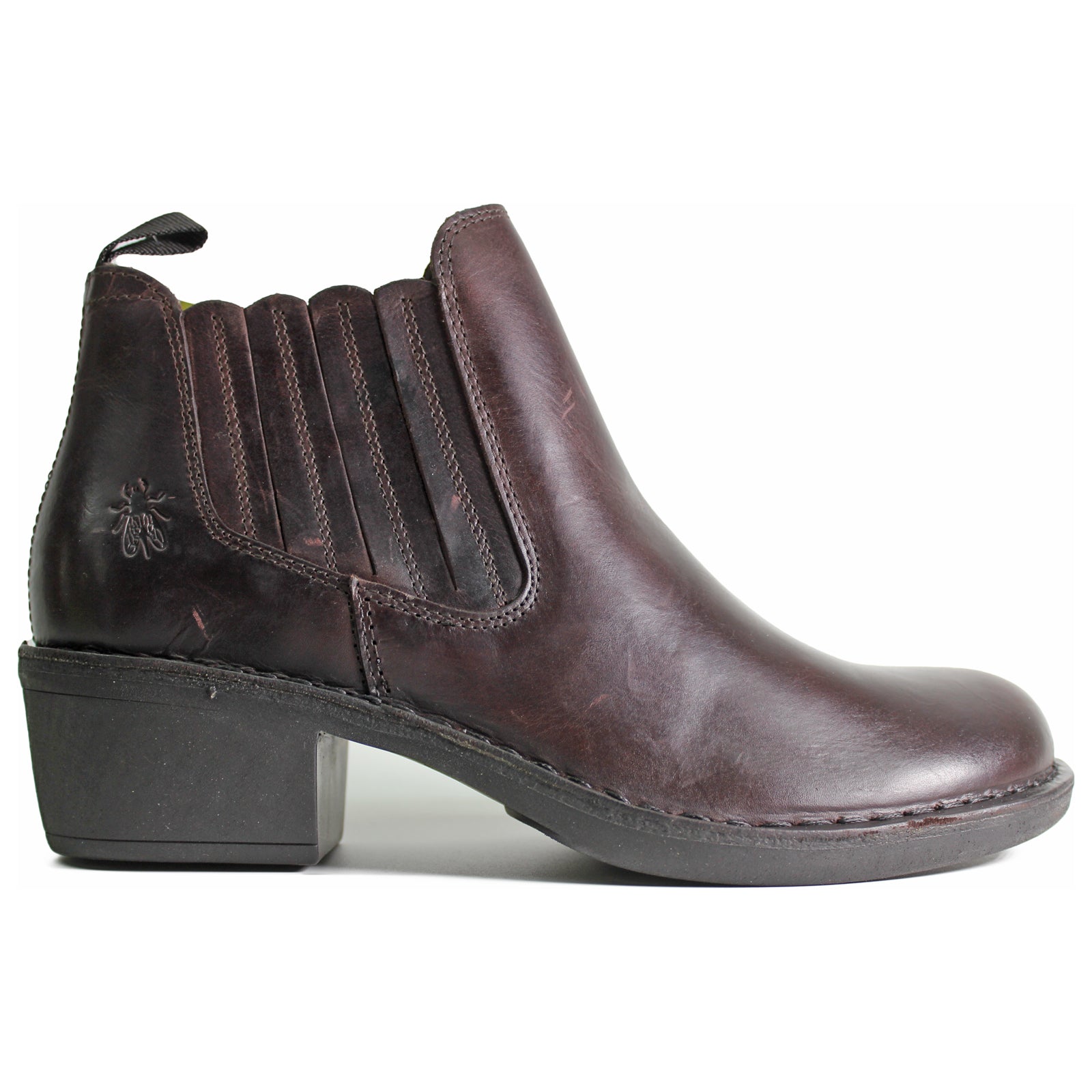 Fly London MOOF103FLY Rug Leather Womens Boots#color_wine
