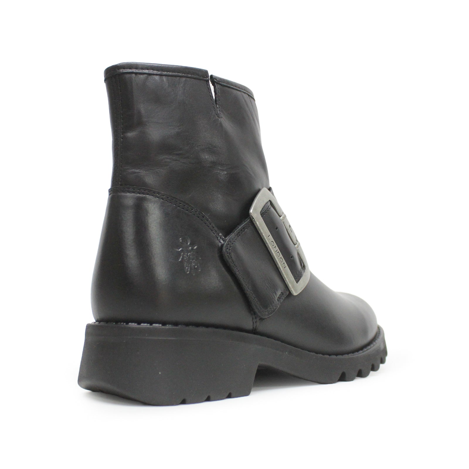 Fly London RILY991FLY Rug Leather Womens Boots#color_black black