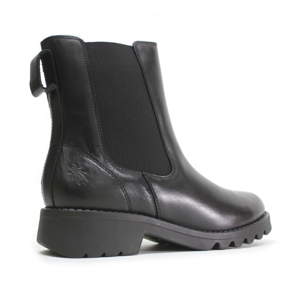 Fly London Rope978Fly Rug Leather Women's Chelsea Boots#color_black
