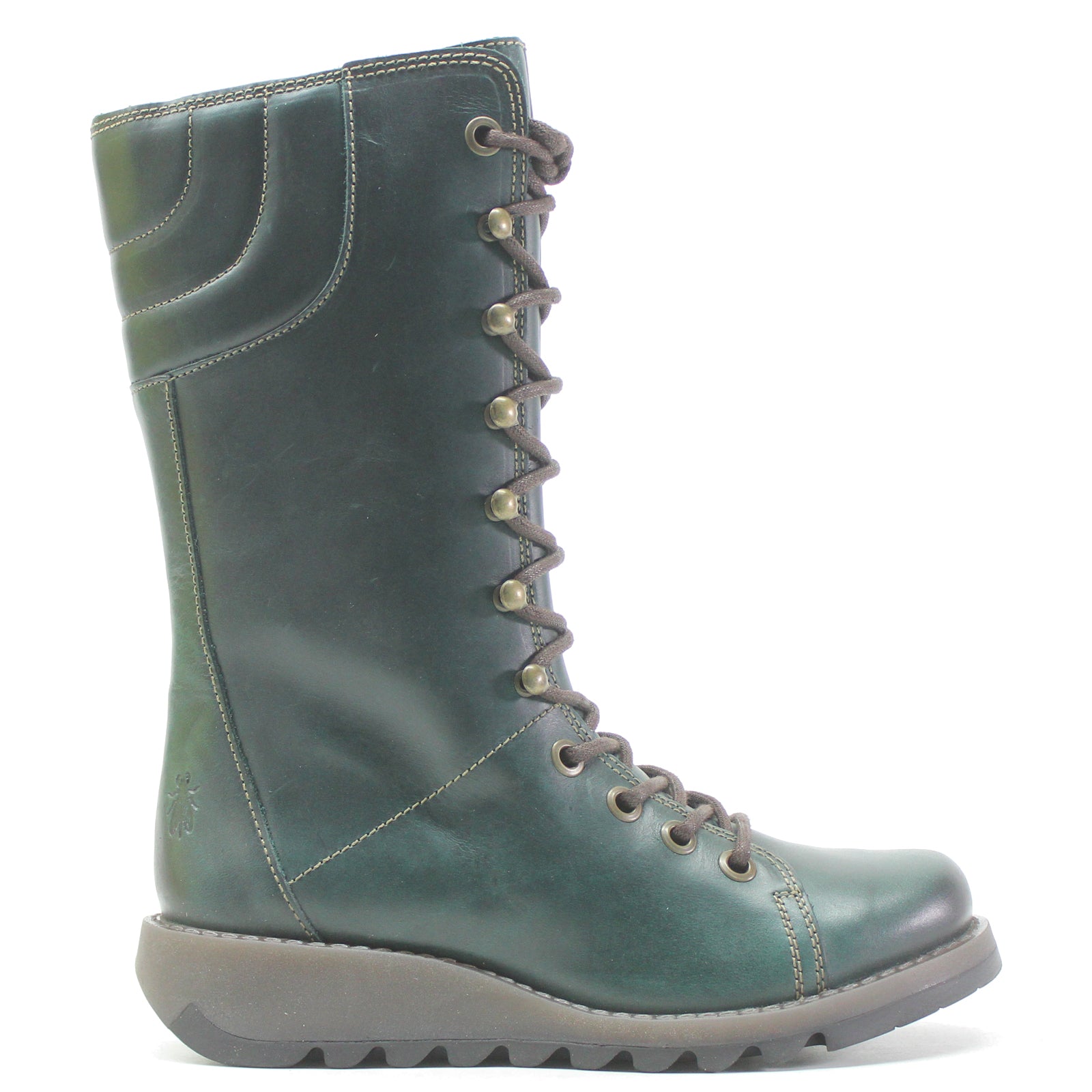 Fly London STER768FLY Rug Leather Womens Boots#color_petrol