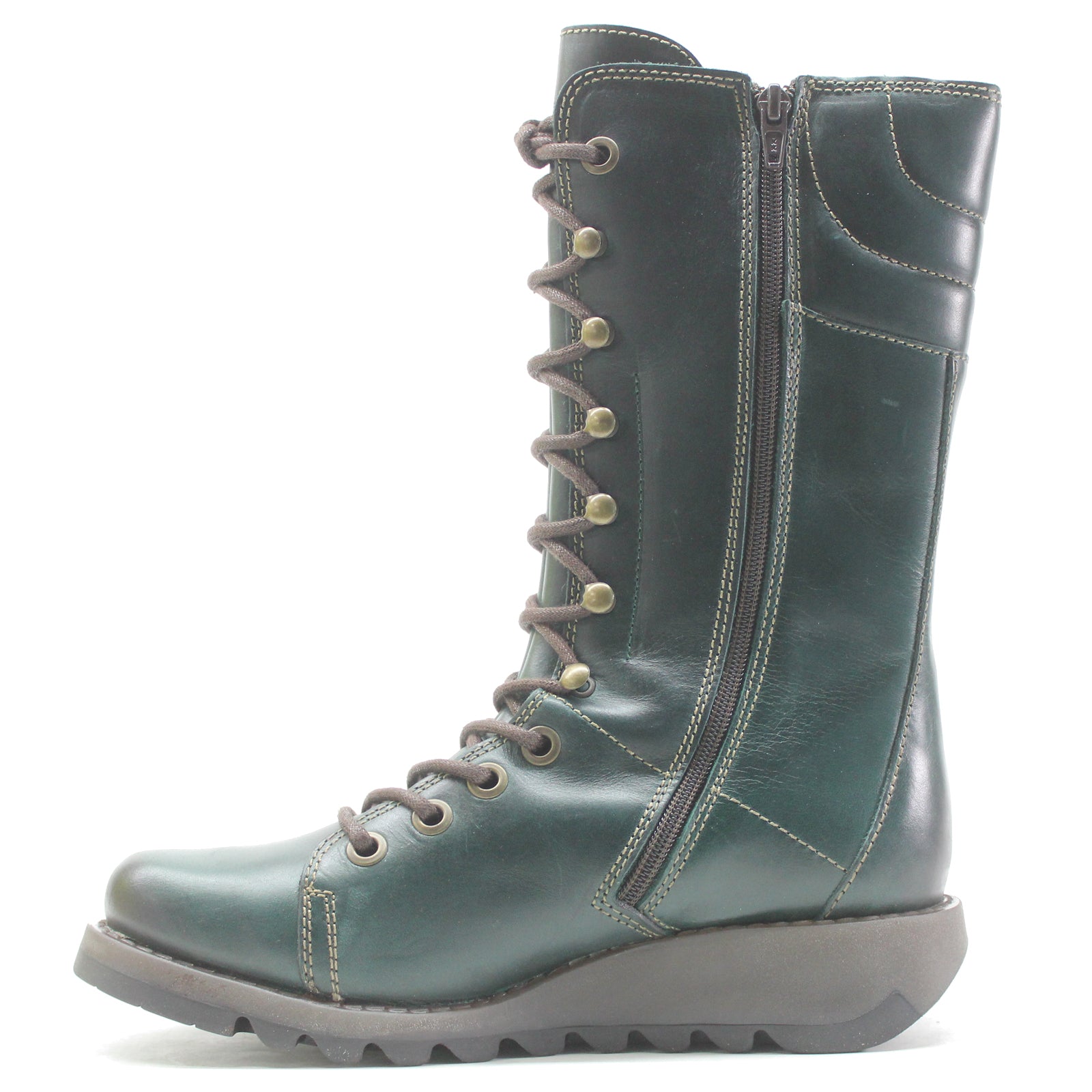 Fly London STER768FLY Rug Leather Womens Boots#color_petrol