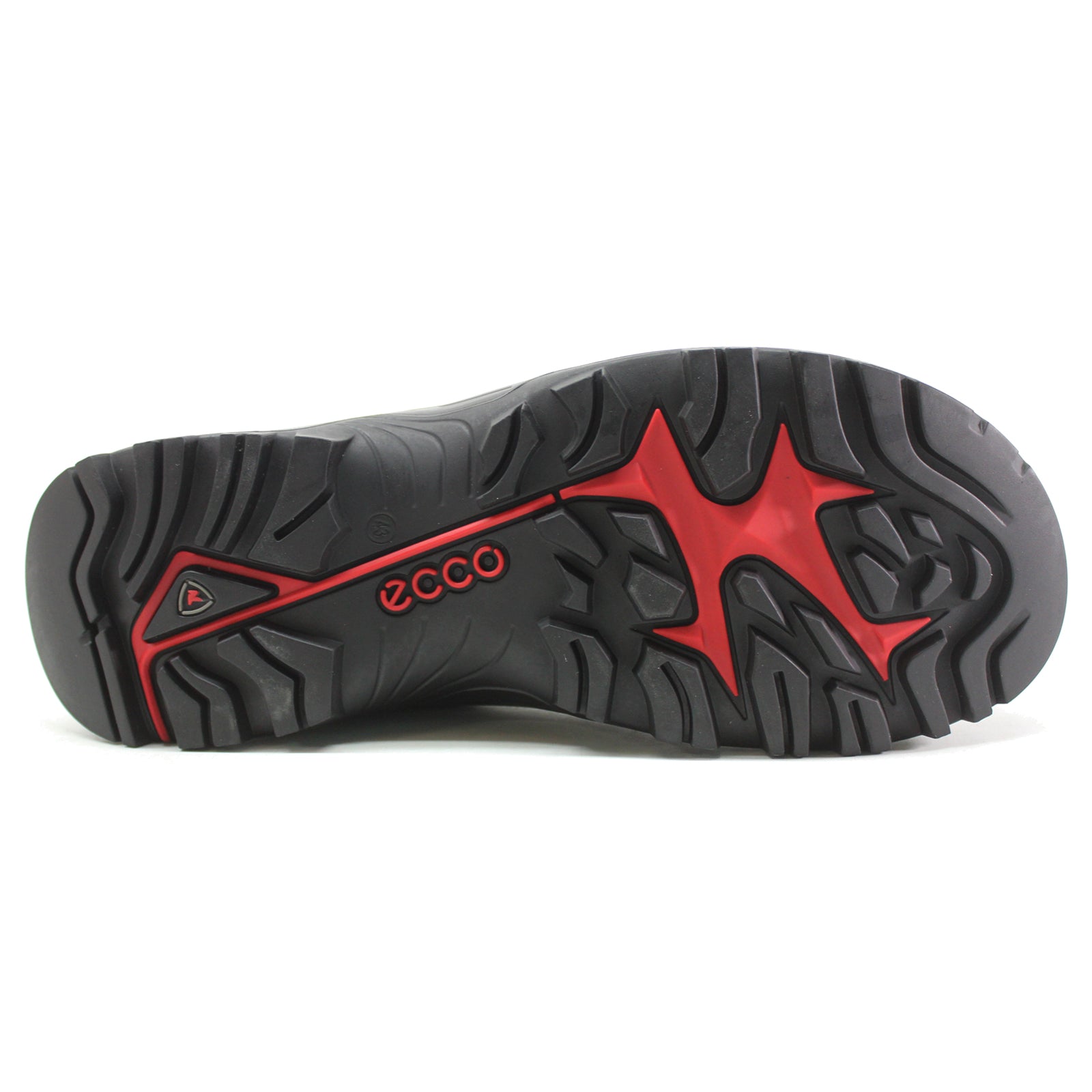 Ecco Offroad 822344 Leather Textile Mens Trainers#color_black