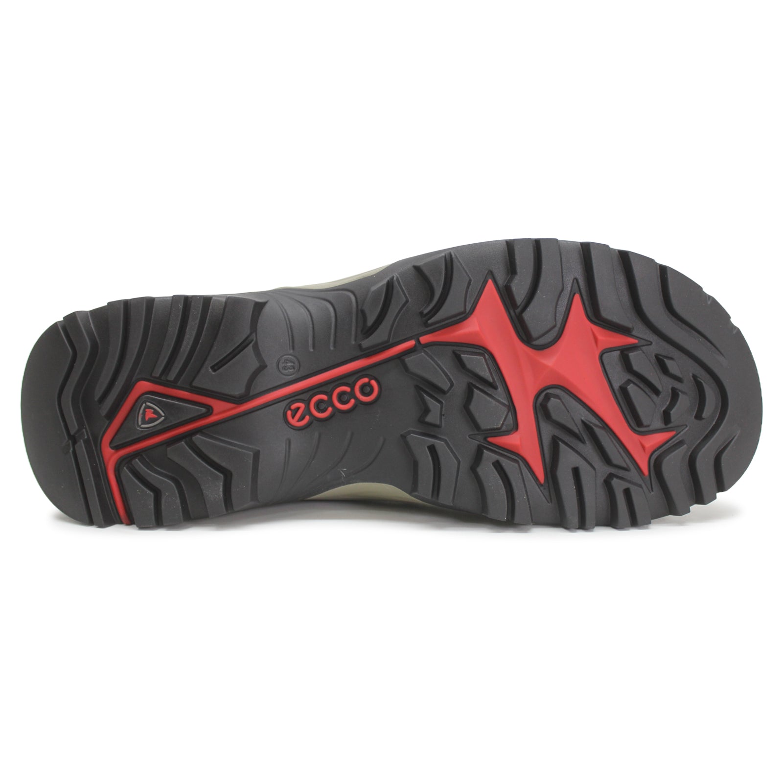 Ecco Offroad 822344 Leather Textile Mens Trainers#color_tarmac tarmac