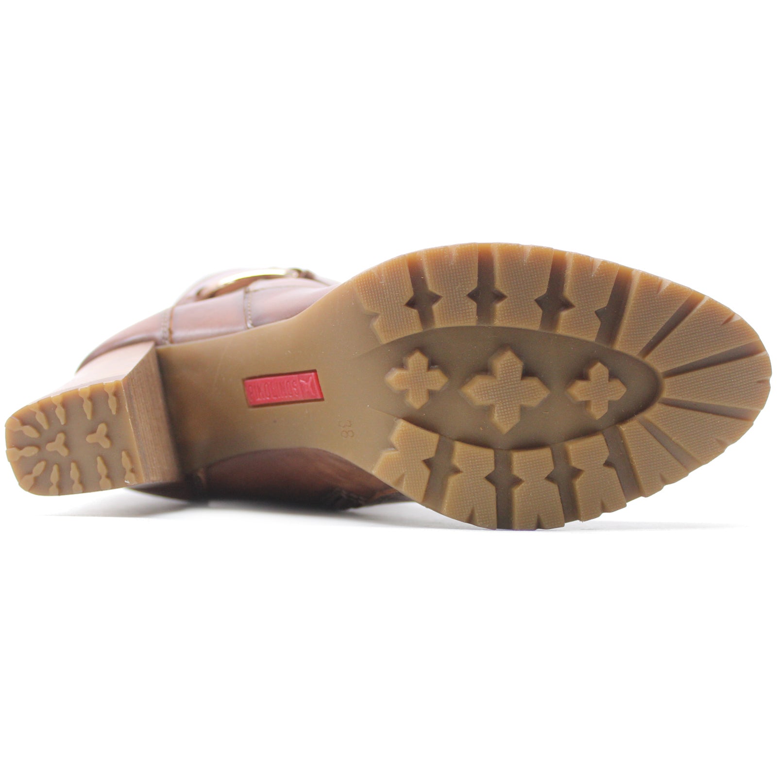 Pikolinos Connelly W7M-9798 Leather Womens Boots#color_cuero