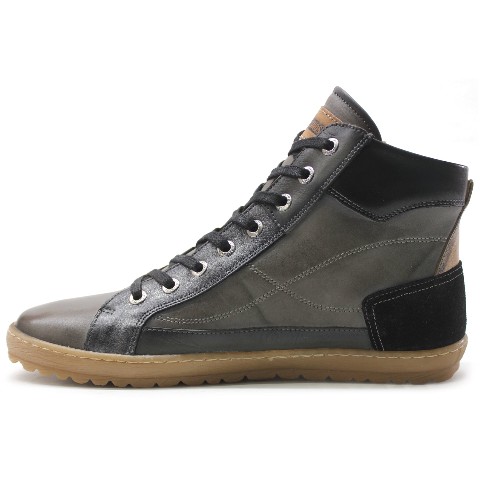 Pikolinos Lagos 901-8921 Leather Womens Boots#color_dark grey