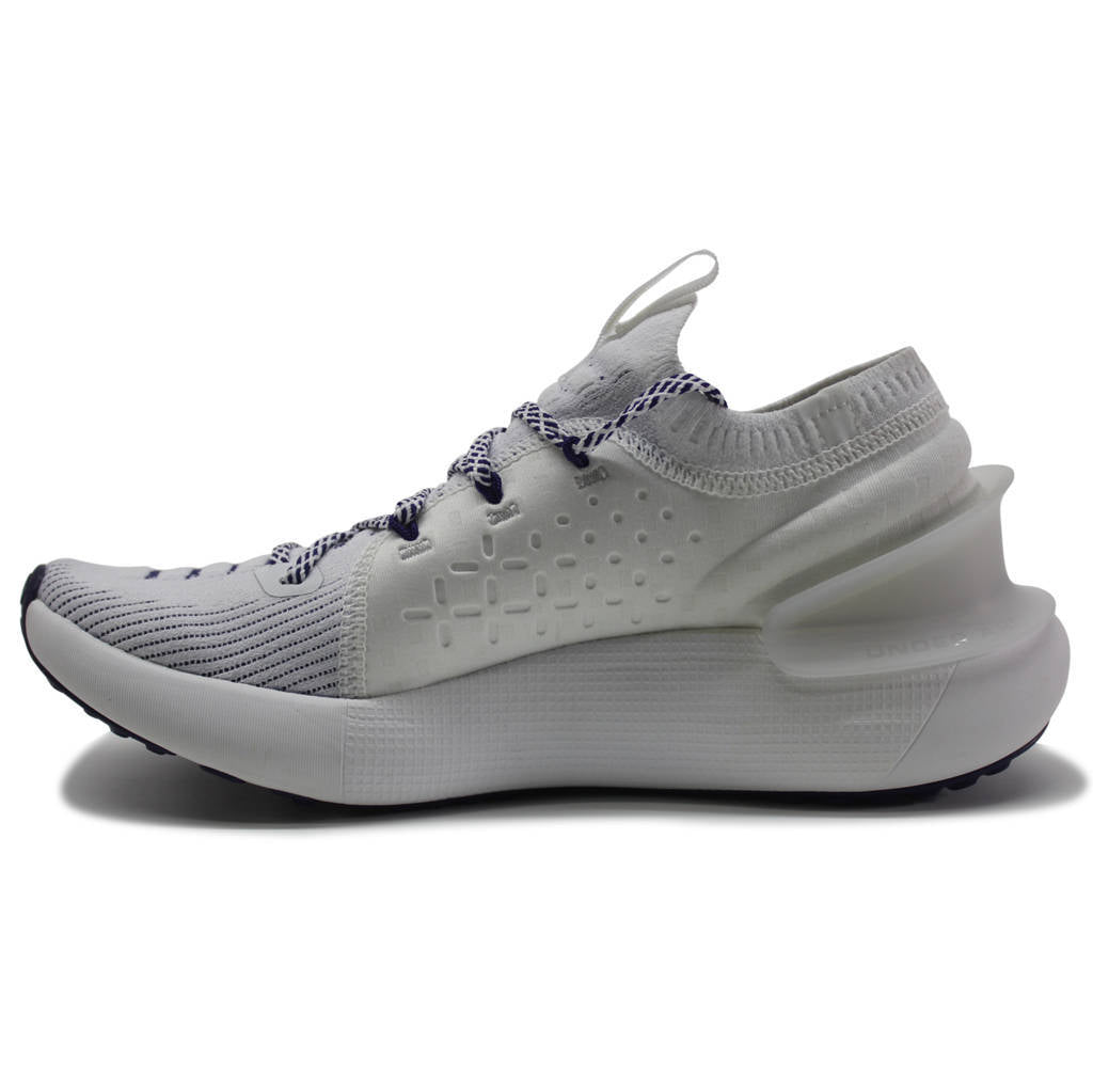 Under Armour HOVR Phantom 3 Synthetic Textile Womens Trainers#color_white blue