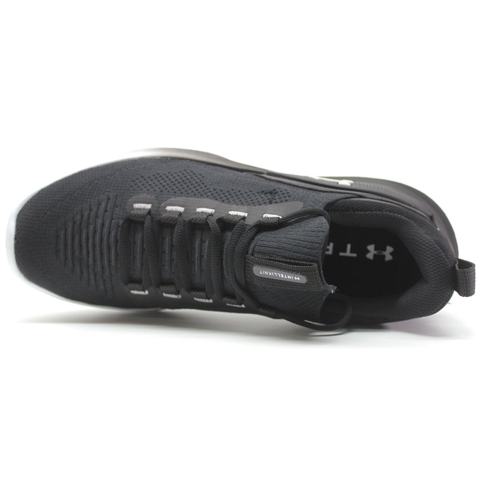 Under Armour Flow Dynamic 3026106-001 Textile Synthetic Mens Trainers - Black Black - 41#color_black black