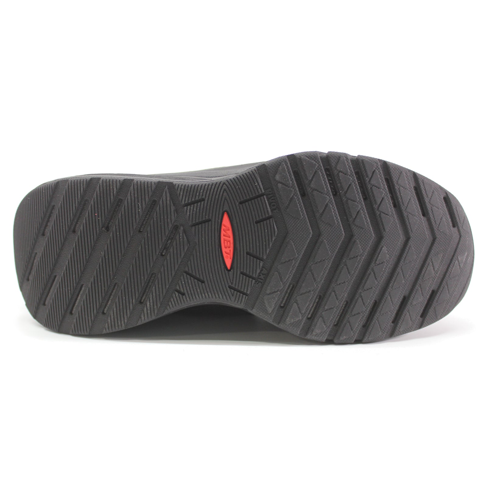 MBT Sport 4 Leather Textile Womens Trainers#color_black