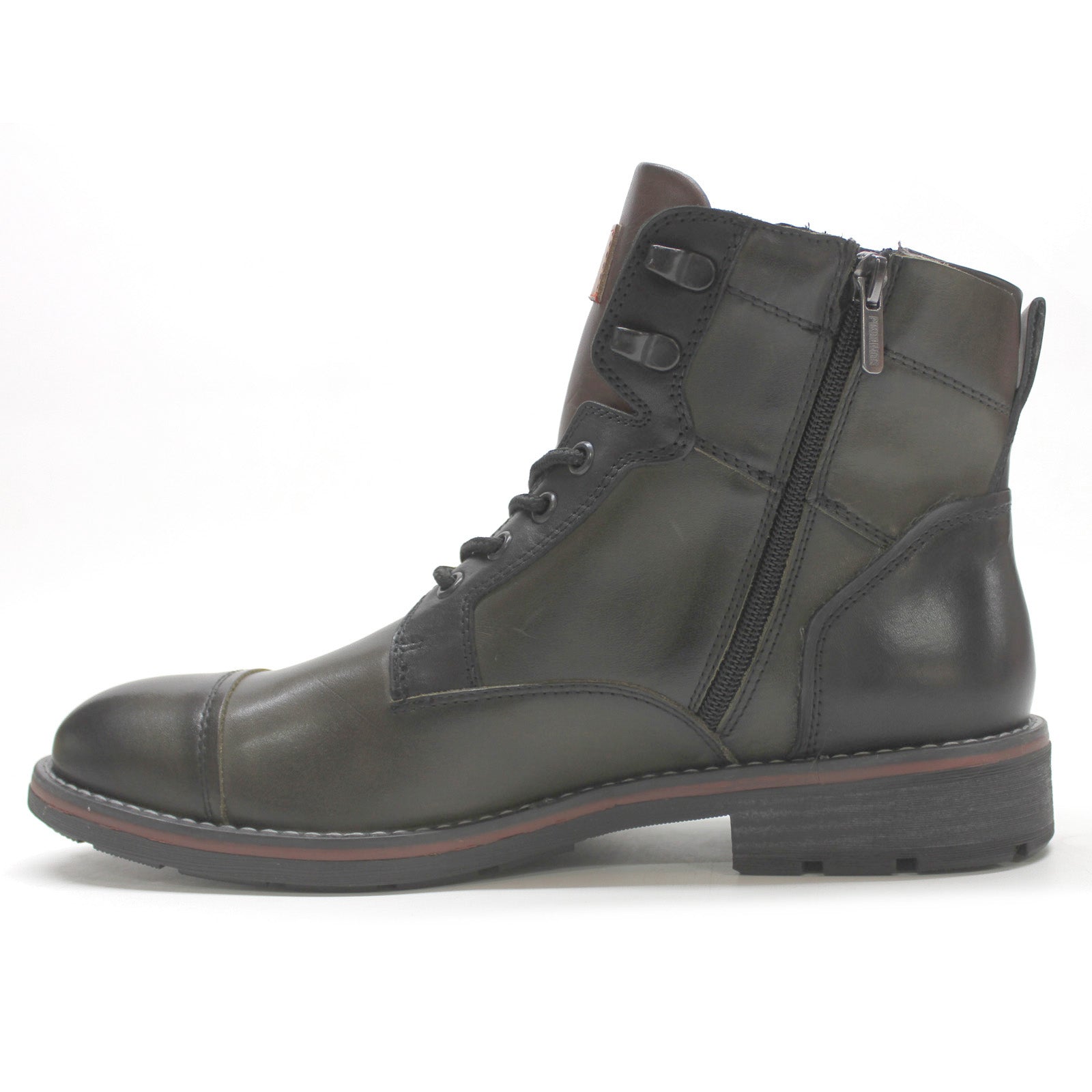 Pikolinos York M2M-8156 Leather Mens Boots#color_seamoss
