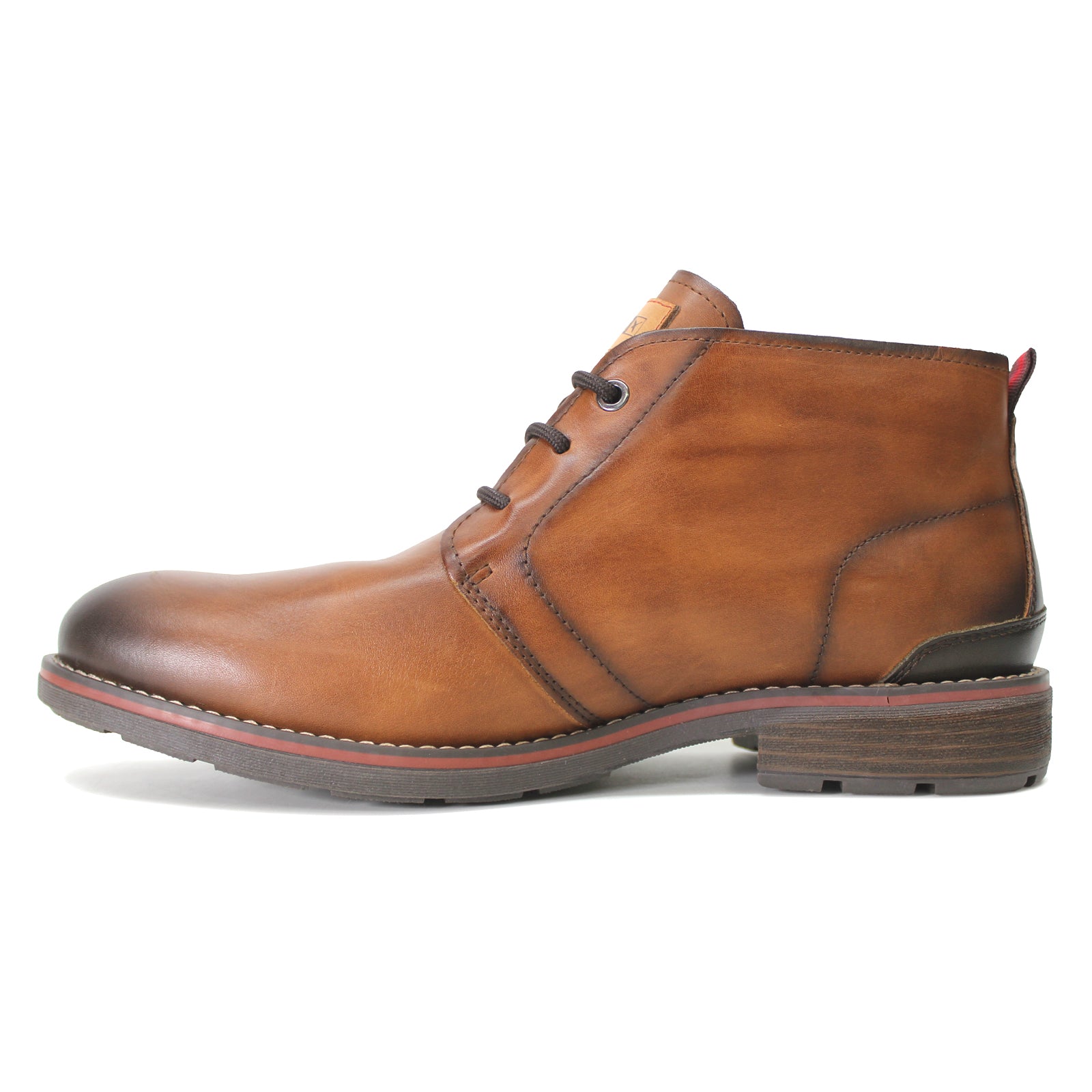 Pikolinos York M2M-8027 Leather Mens Boots#color_cuero