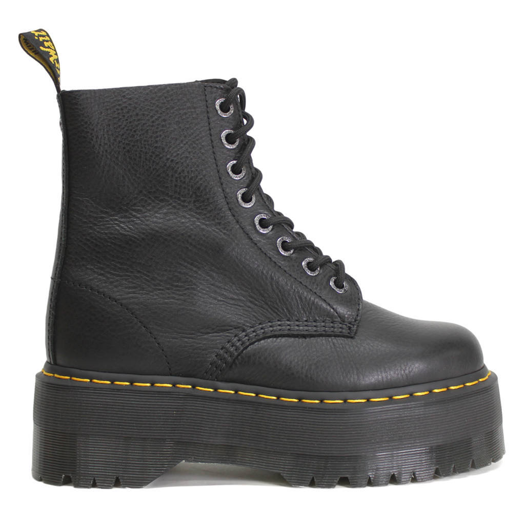 Dr. Martens Womens Boots 1460 Pascal Max Platform Lace Up Ankle Pisa Leather - UK 6