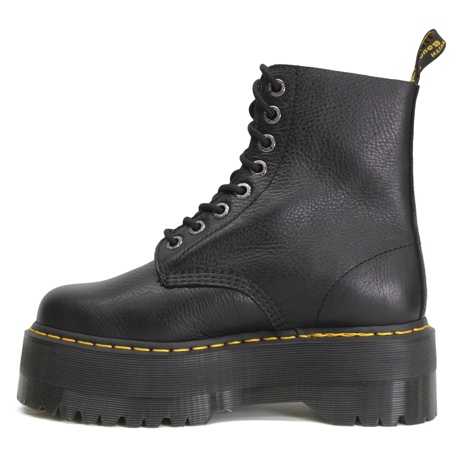 Dr. Martens 1460 Pascal Max Pisa Leather Womens Boots#color_black
