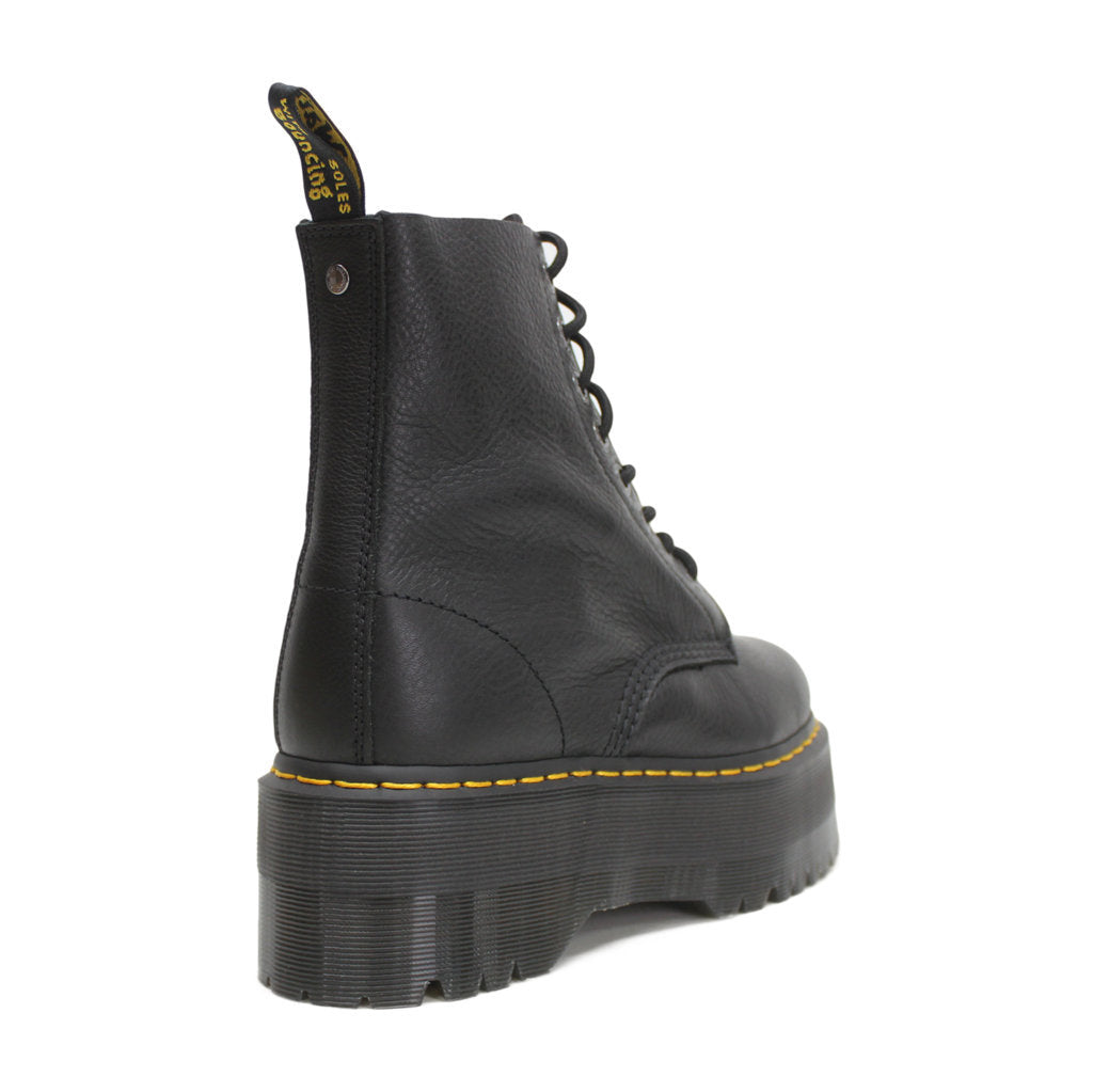 Dr. Martens Womens Boots 1460 Pascal Max Platform Lace Up Ankle Pisa Leather - UK 5