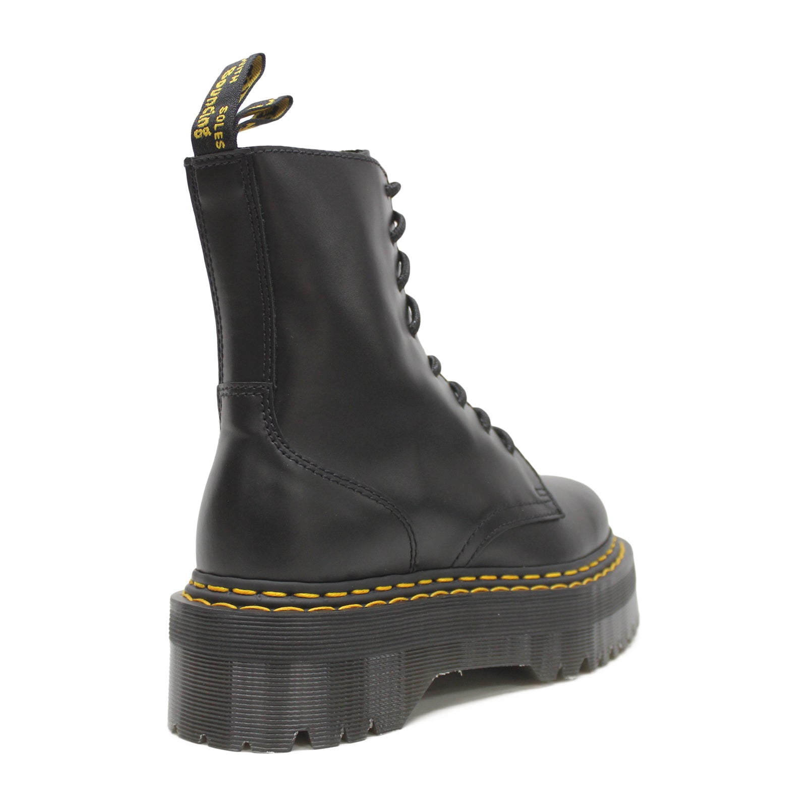 Dr. Martens Jadon DS Paris Leather Unisex Lace Up Black Boots