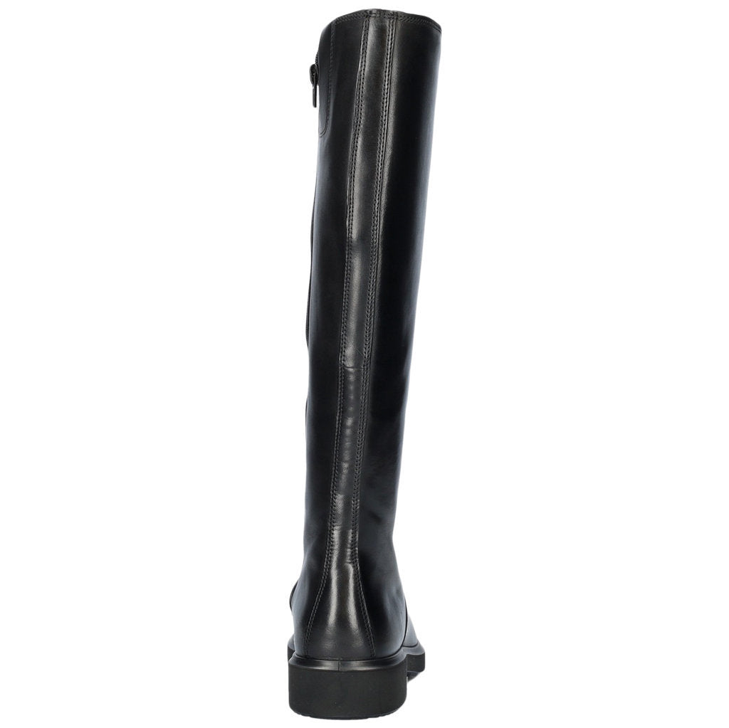 Ecco Womens Boots Metropole Amsterdam Casual Calf Length Full Grain Leather - UK 6