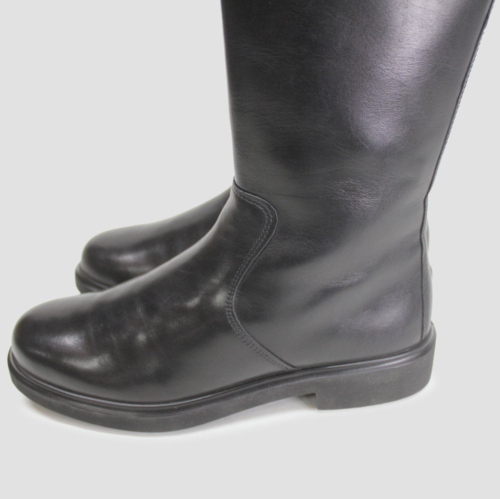Ecco Womens Boots Metropole Amsterdam Casual Calf Length Full Grain Leather - UK 6