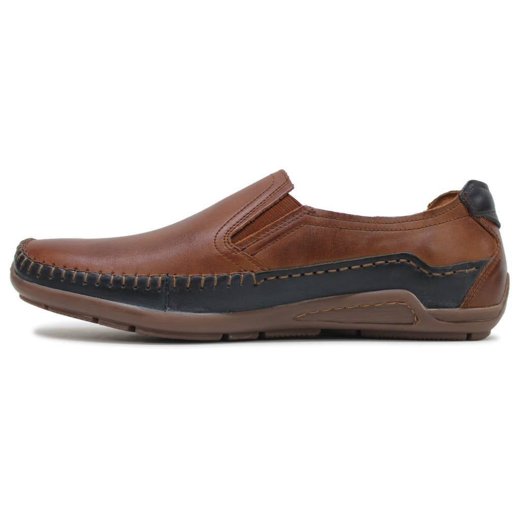 Pikolinos Azores 06H-3128 Leather Mens Shoes#color_cuero