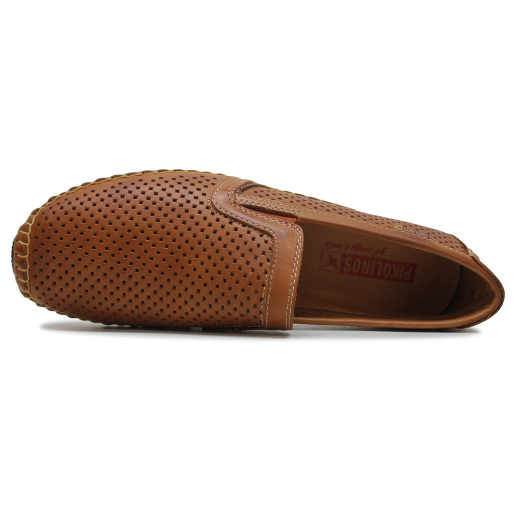 Pikolinos Jerez 09Z-3100 Leather Mens Shoes#color_brandy