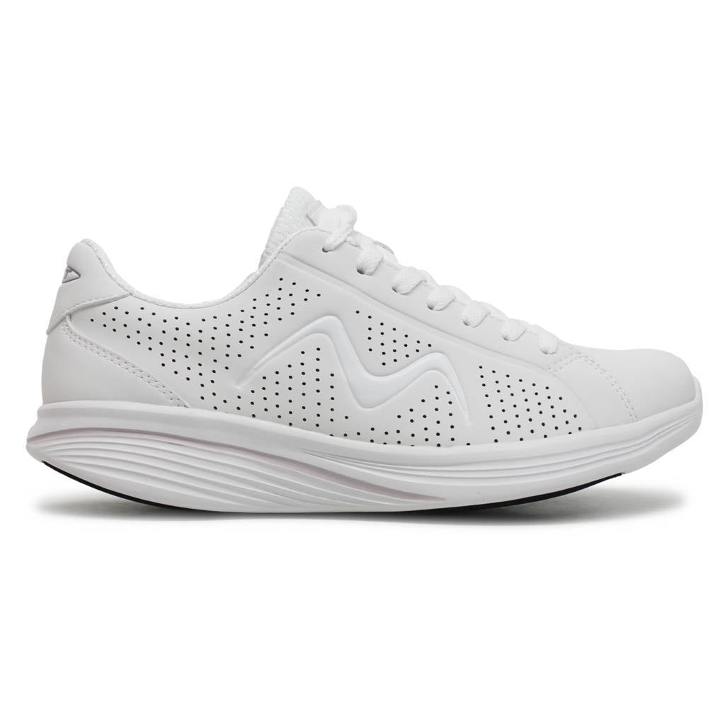 MBT M800 Synthetic Leather Womens Trainers#color_white