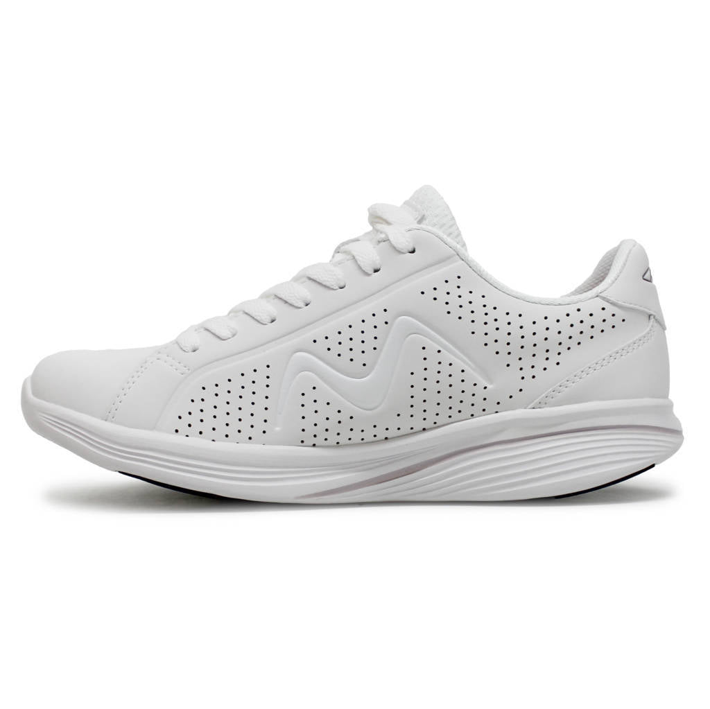 MBT M800 Synthetic Leather Womens Trainers#color_white