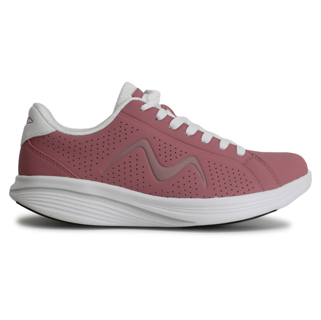 MBT M800 Synthetic Leather Womens Trainers#color_rose pink