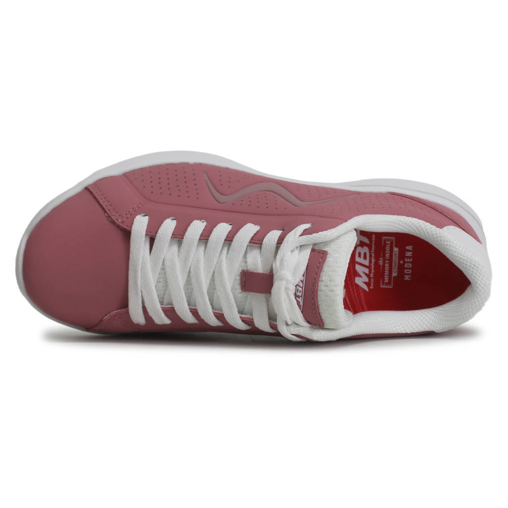 MBT M800 Synthetic Leather Womens Trainers#color_rose pink
