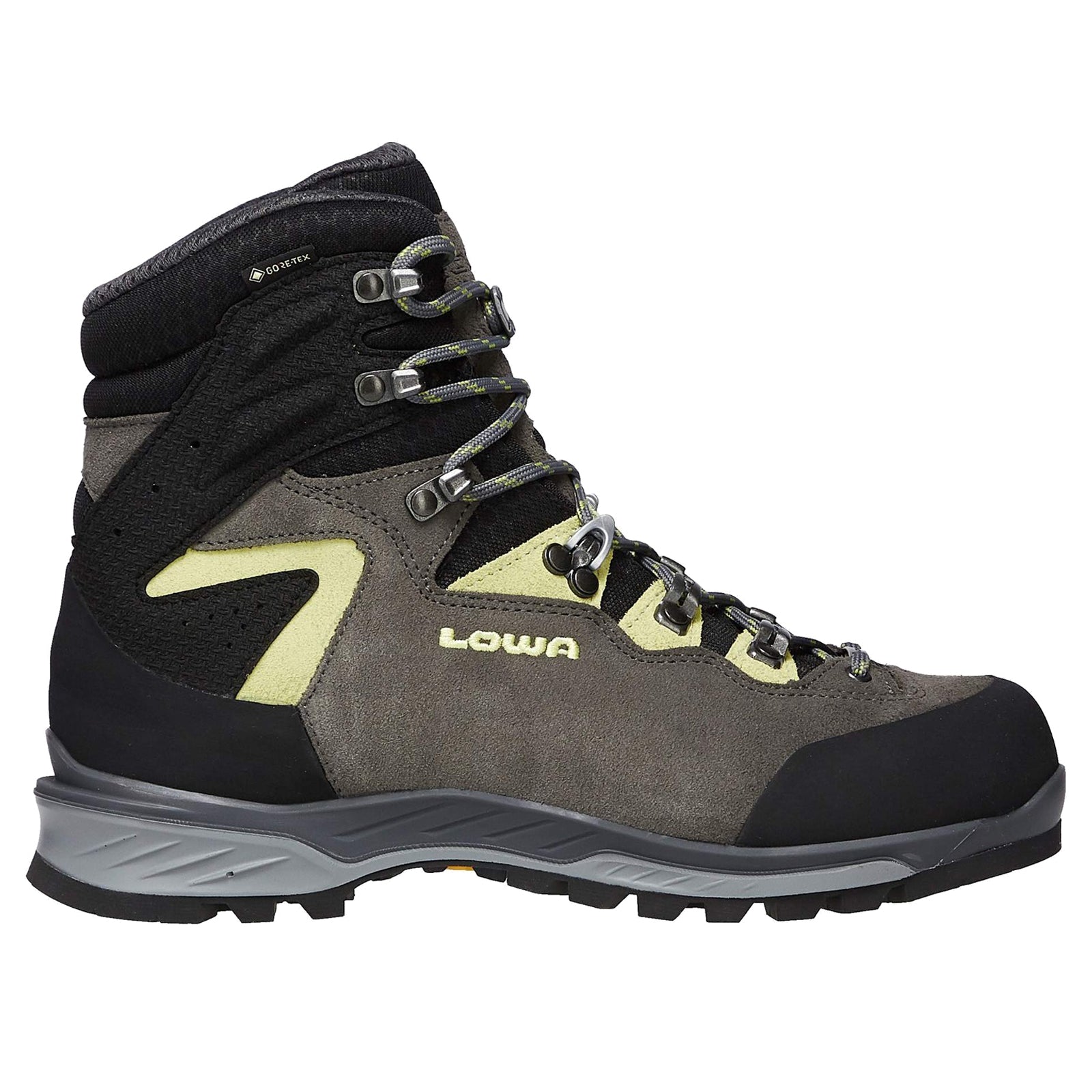 Lowa Lavena Evo GTX Suede Womens Boots#color_anthracite mint