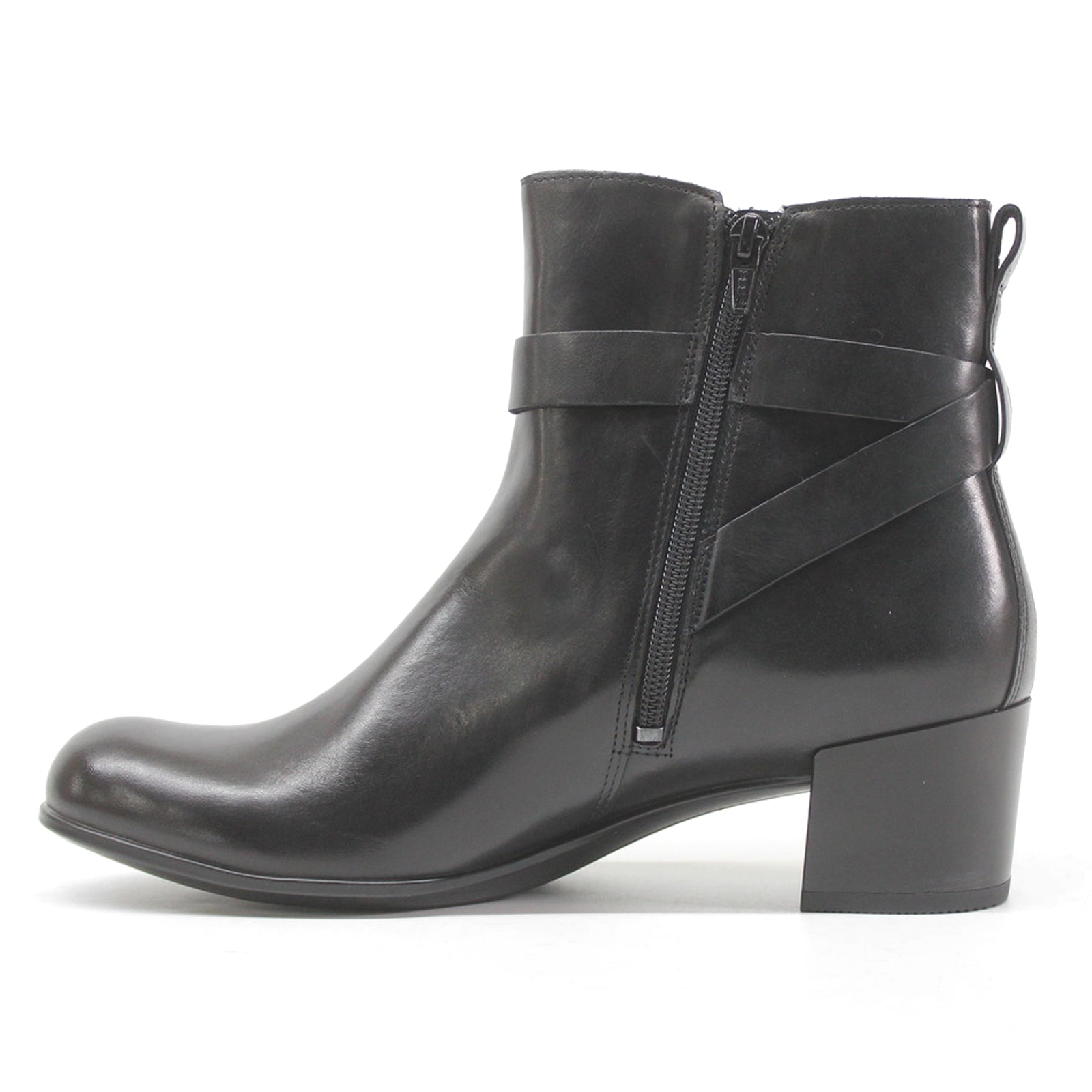 white christmas dresses Ecco Dress Classic 35 209913 Full Grain Leather Women's Zip Up Black Boots