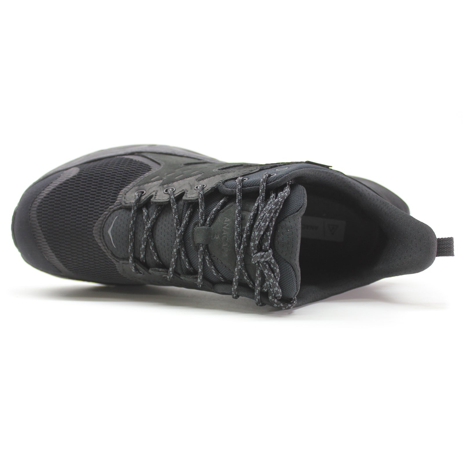 Hoka Anacapa 2 Low GTX Nubuck Textile Mens Trainers#color_black black