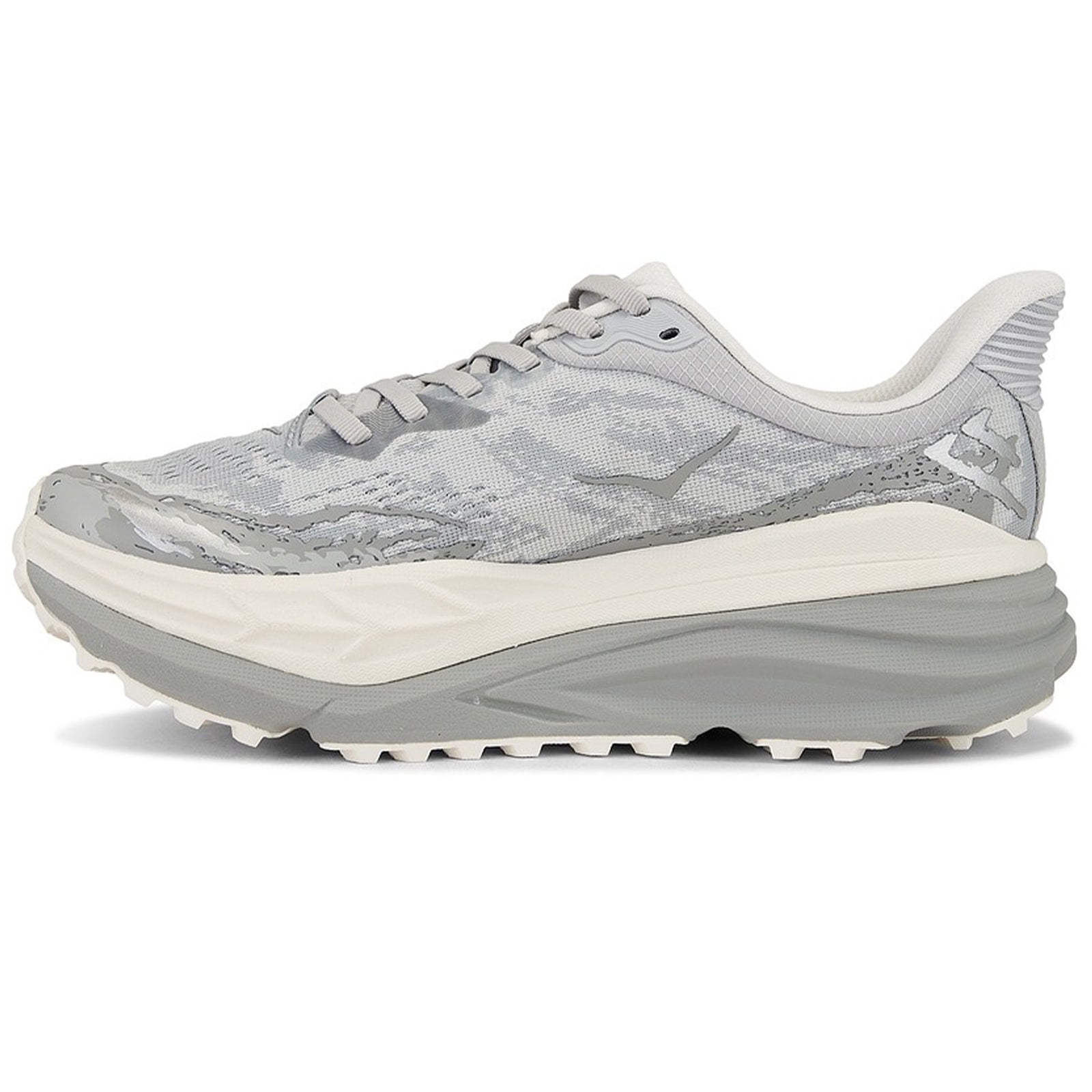 Hoka Stinson 7 Textile Synthetic Mens Trainers#color_stardust alabaster