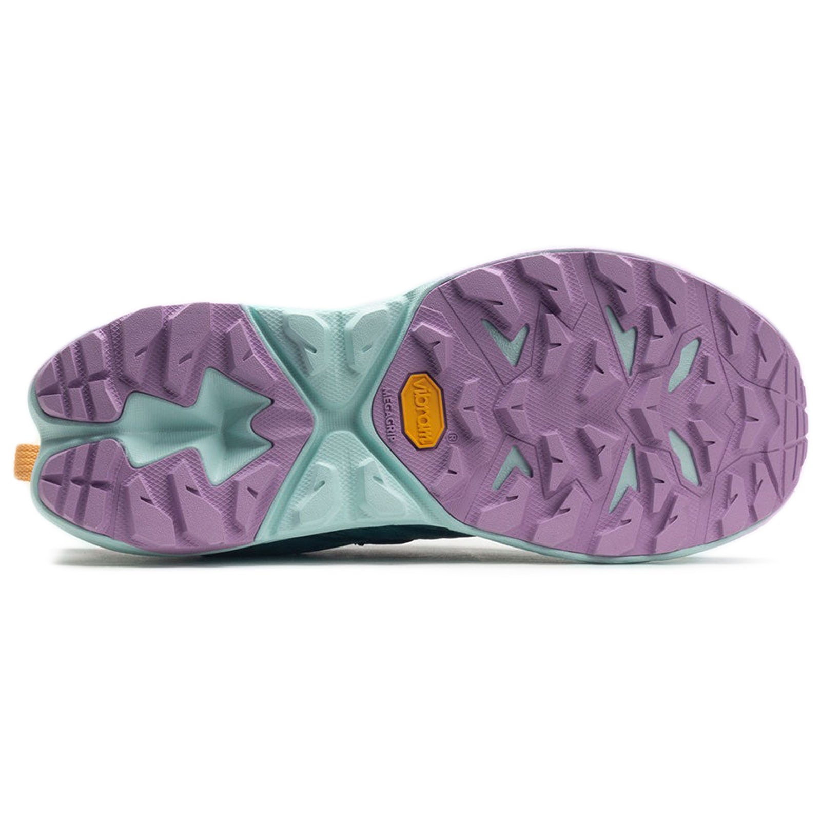 Hoka Anacapa 2 Low GTX Nubuck Textile Womens Trainers#color_ocean mist sunlit ocean