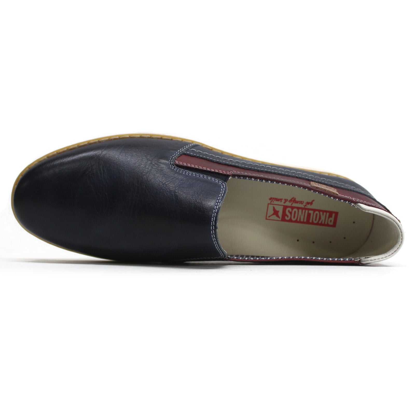 Pikolinos Jucar M4E Leather Mens Shoes#color_blue