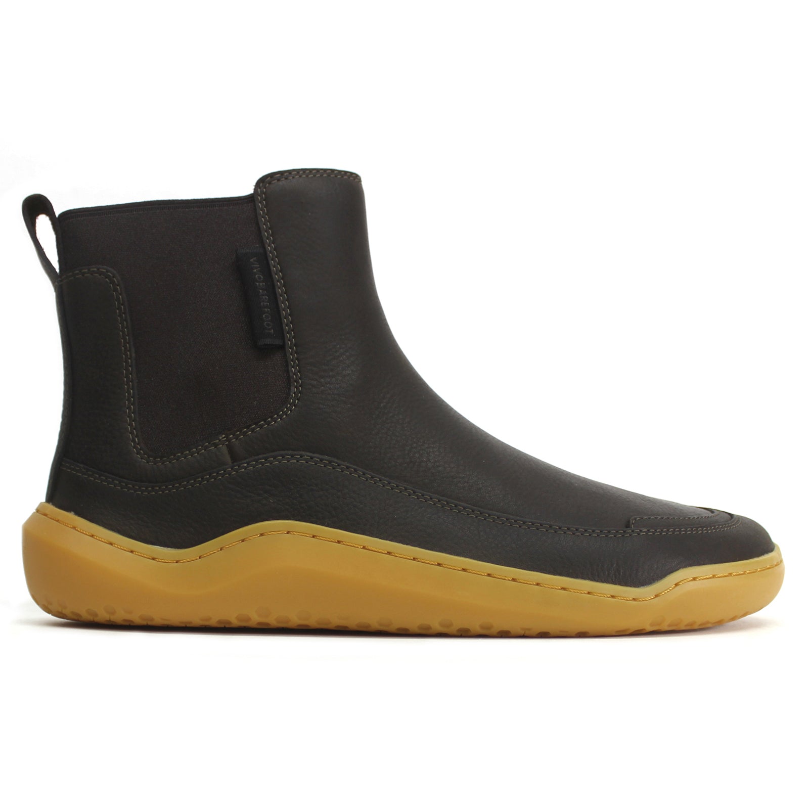 Vivobarefoot Gobi Chelsea Leather Womens Boots#color_bracken