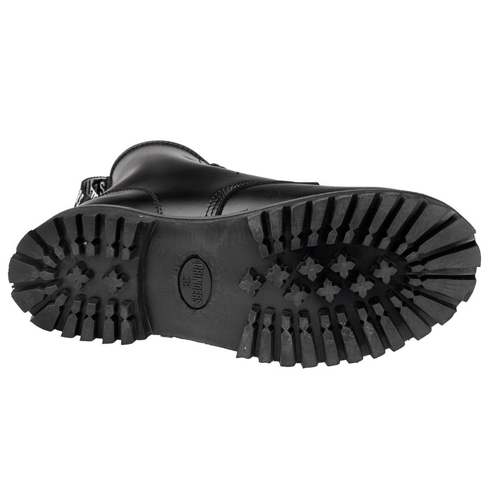 Grinders Cedric CS Leather Unisex Boots#color_black