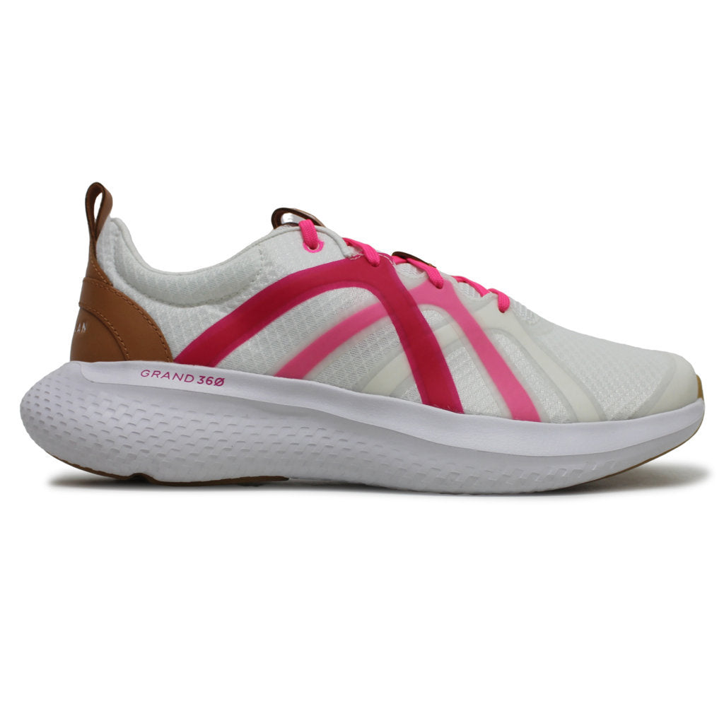 Cole Haan Zerogrand City X-Trainer Textile Synthetic Womens Trainers#color_knockout pink natural optic white